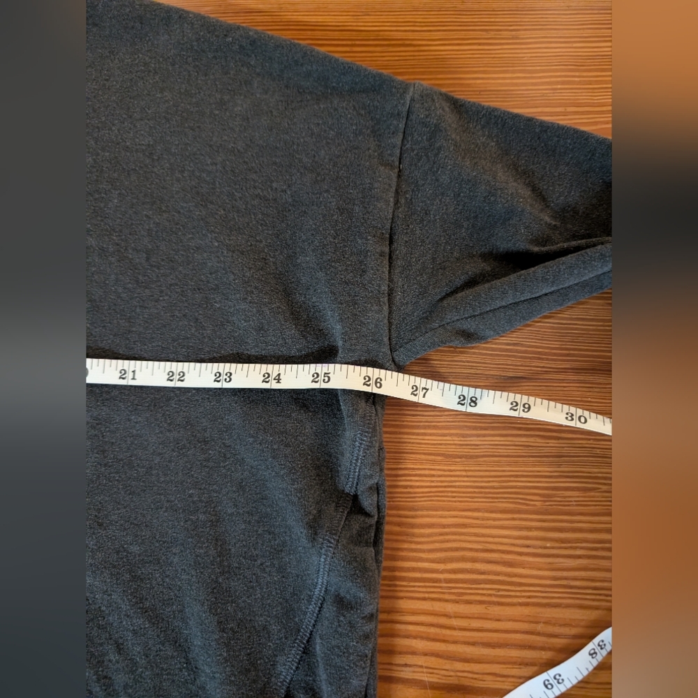 Sweaty Betty Luxe Simhasana Sweatshirt Black Marl Size Large - Picture 9 of 14
